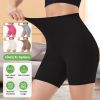 Women\'s High Waist Biker Shorts Tummy Control Pants Athletic Leggings Spandex Booty Shorts with 6.3In Inseam No Front Seam for Workout Yoga Running V